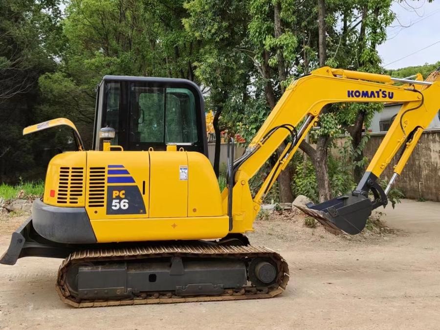 Japan Gebraucht Komatsu Bagger zum Verkauf Second Hand PC56-7 Jindongyu Maschinen