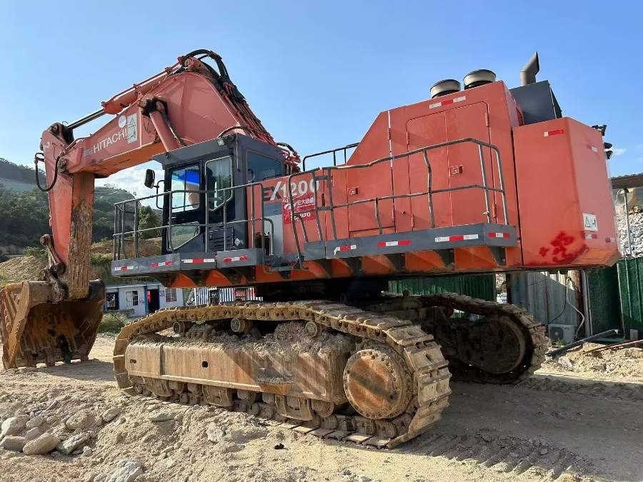 Japan Gebrauchtes Hitachi Bagger 120 Tonnen zum Verkauf Second Hand EX1200 Jindongyu Maschinen