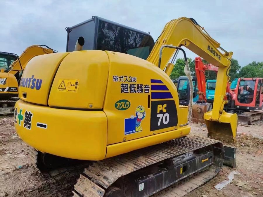 Japan Gebraucht Komatsu Bagger zum Verkauf Second Hand PC70-8 Jindongyu Maschinen