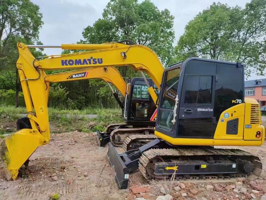 Japan Gebraucht Komatsu Bagger zum Verkauf Second Hand PC70-8 Jindongyu Maschinen