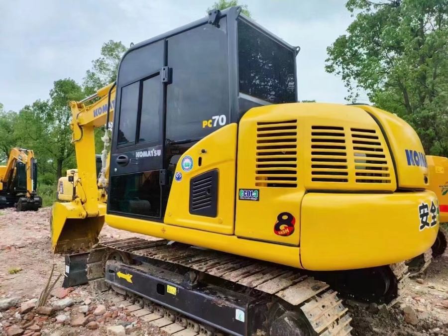 Japan Gebraucht Komatsu Bagger zum Verkauf Second Hand PC70-8 Jindongyu Maschinen