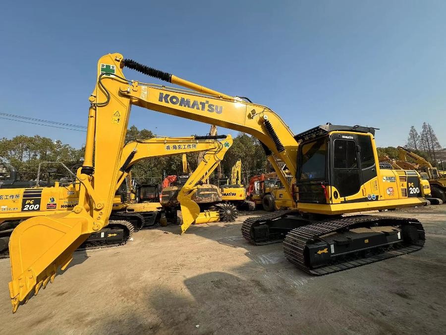 Japan Gebraucht Komatsu Bagger zum Verkauf Second Hand PC200-8 Jindongyu Maschinen