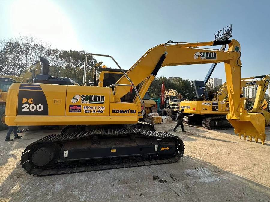 Japan Gebraucht Komatsu Bagger zum Verkauf Second Hand PC200-8 Jindongyu Maschinen
