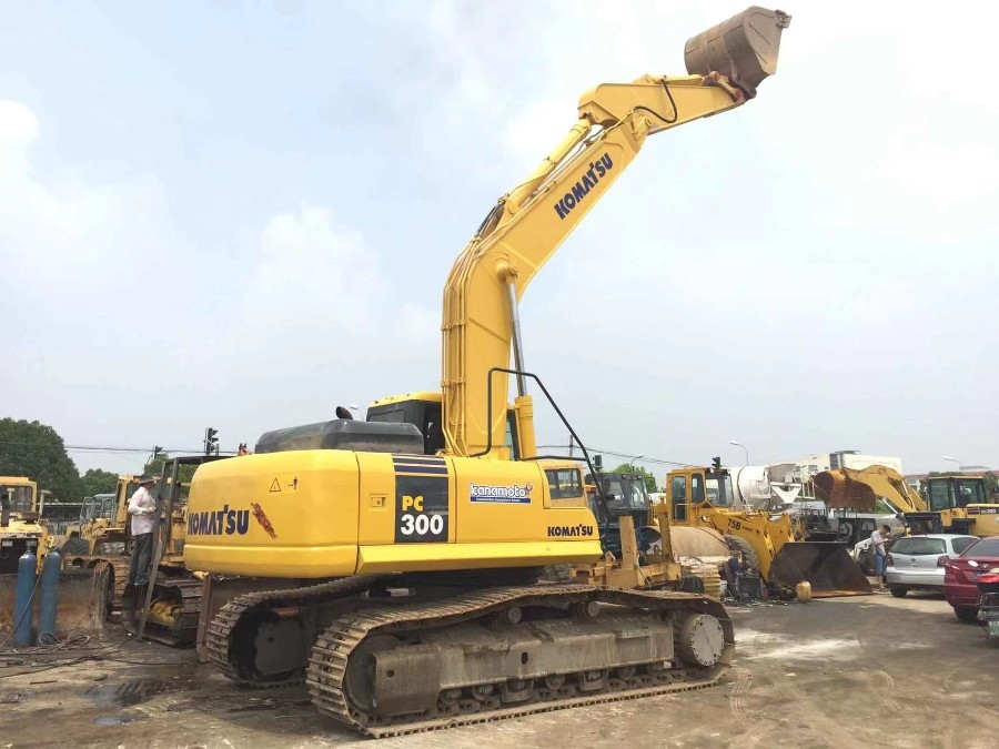 Japan Gebraucht Komatsu Bagger zum Verkauf Second Hand PC300-7 Jindongyu Maschinen