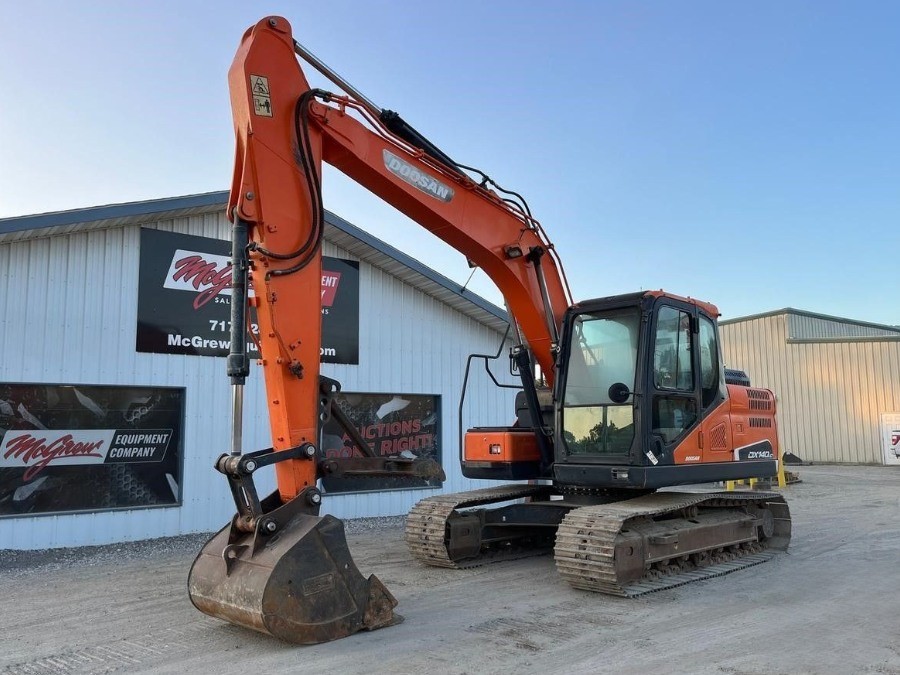 Korea Gebraucht Doosan Bagger zum Verkauf Second Hand DX140LC Jindongyu Maschinen