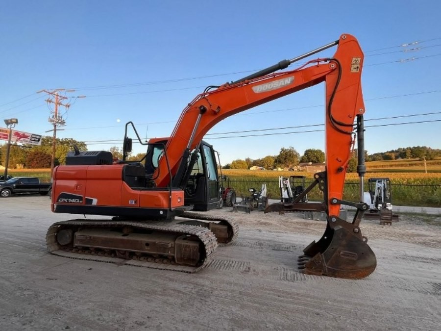 Korea Gebraucht Doosan Bagger zum Verkauf Second Hand DX140LC Jindongyu Maschinen