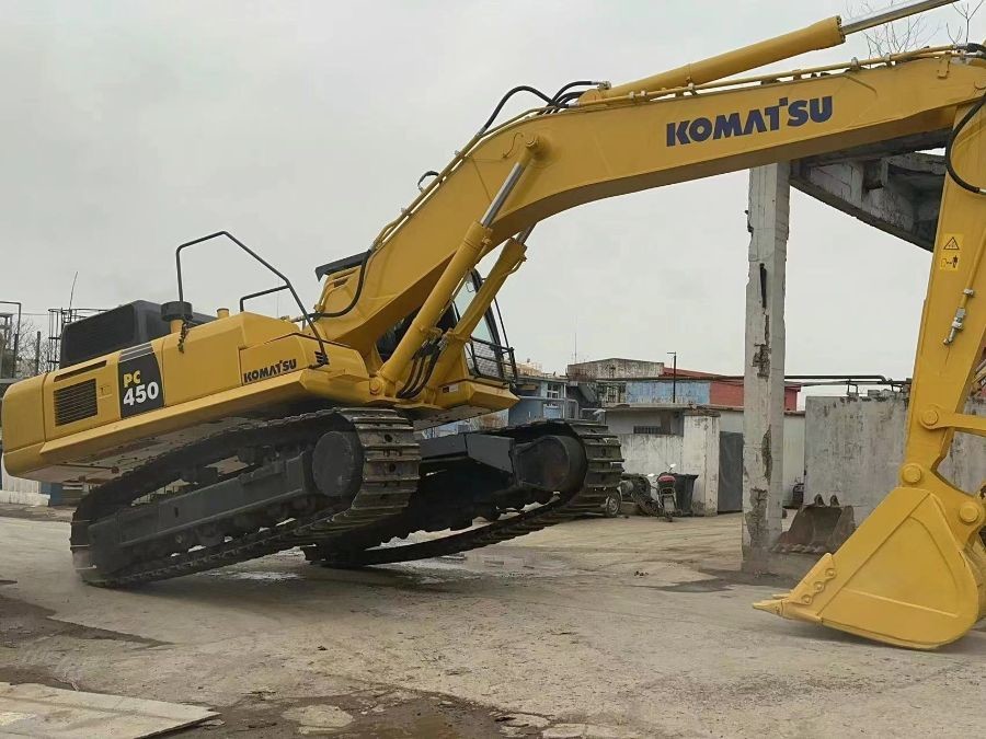 Japan Gebraucht Komatsu Bagger zum Verkauf Second Hand PC450-8 Jindongyu Maschinen