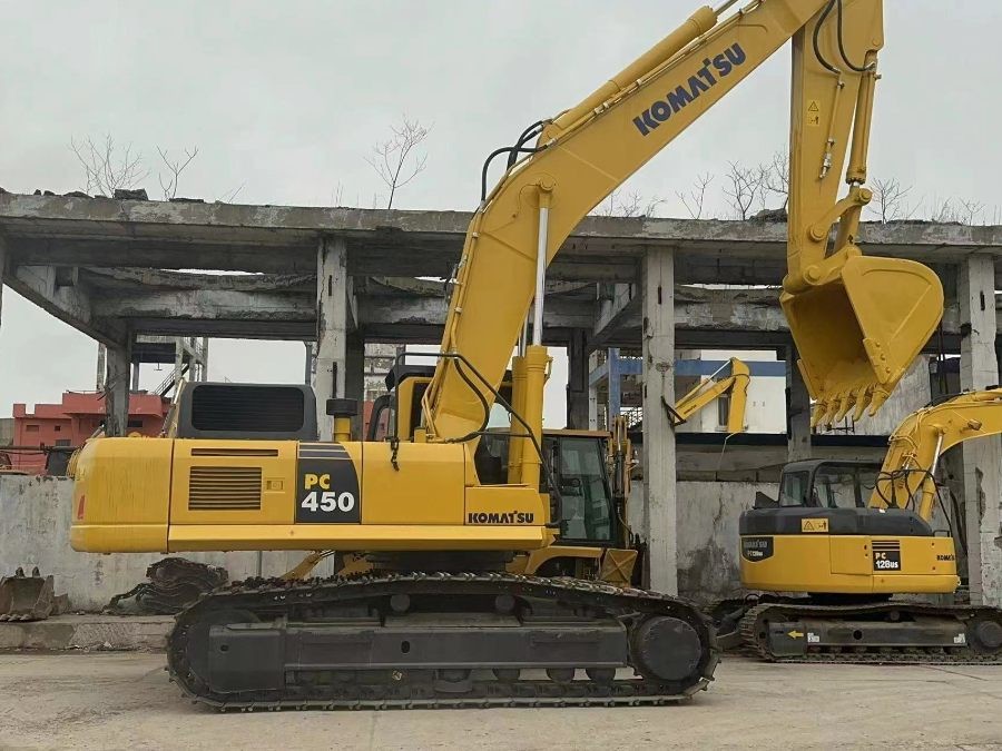Japan Gebraucht Komatsu Bagger zum Verkauf Second Hand PC450-8 Jindongyu Maschinen