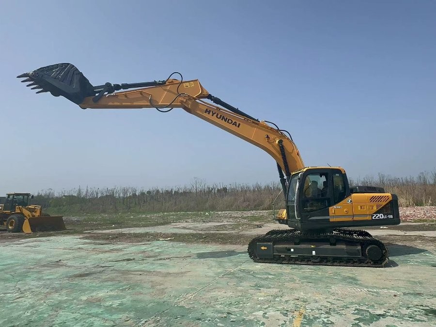 Korea Gebraucht Hyundai Bagger zum Verkauf Gebraucht R220-9s 210 220 215 Jindongyu Maschinen