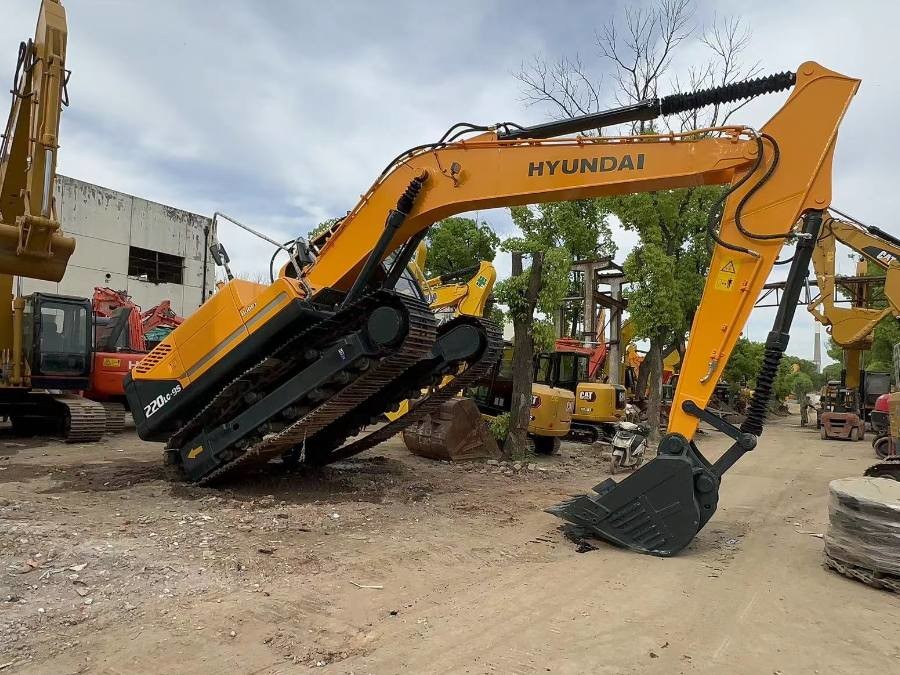 Korea Gebraucht Hyundai Bagger zum Verkauf Gebraucht R220LC-9s R220 DX225 HX220 Jindongyu Maschinen