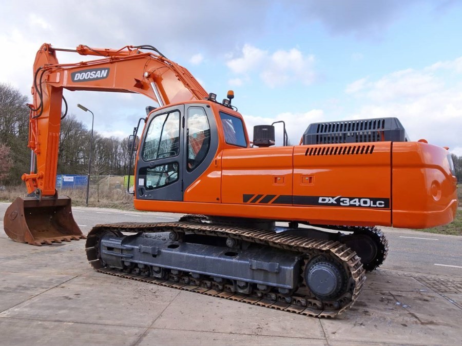 Korea Gebraucht Doosan Bagger zum Verkauf Second Hand DX340LC Jindongyu Maschinen