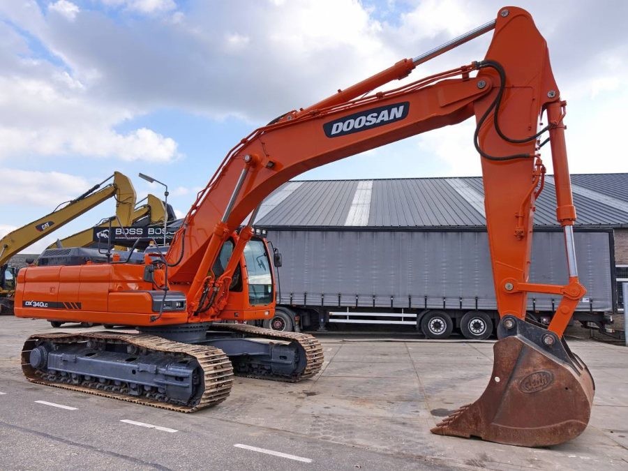 Korea Gebraucht Doosan Bagger zum Verkauf Second Hand DX340LC Jindongyu Maschinen