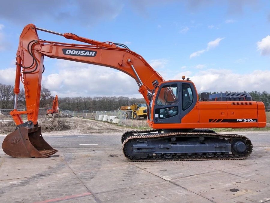 Korea Gebraucht Doosan Bagger zum Verkauf Second Hand DX340LC Jindongyu Maschinen