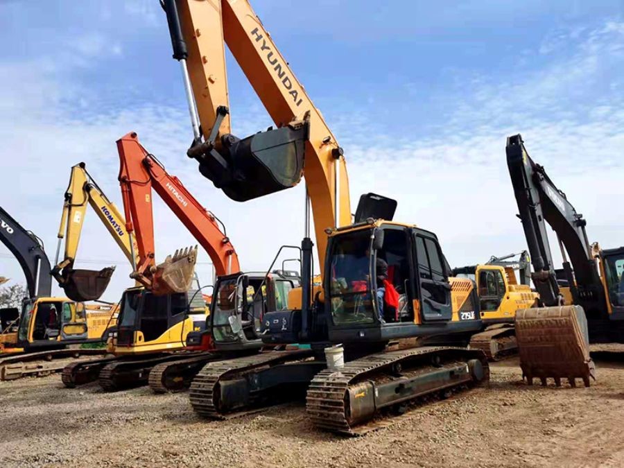 Korea Gebraucht Hyundai Bagger zum Verkauf Gebraucht R275vs Jindongyu Maschinen