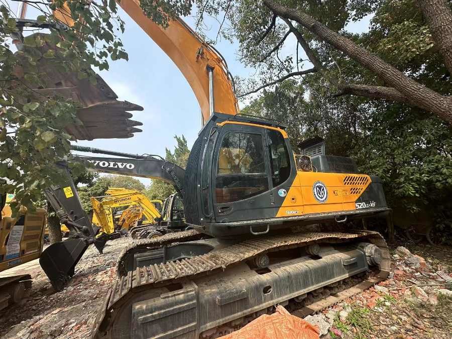 Korea Gebraucht Hyundai Bagger zum Verkauf Gebraucht R520L-9vs Jindongyu Maschinen