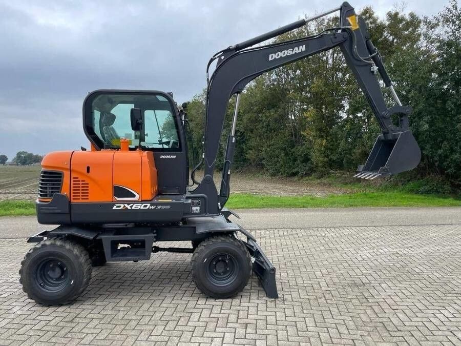 Korea Gebraucht Doosan Bagger zum Verkauf Gebraucht DX60W Jindongyu Maschinen