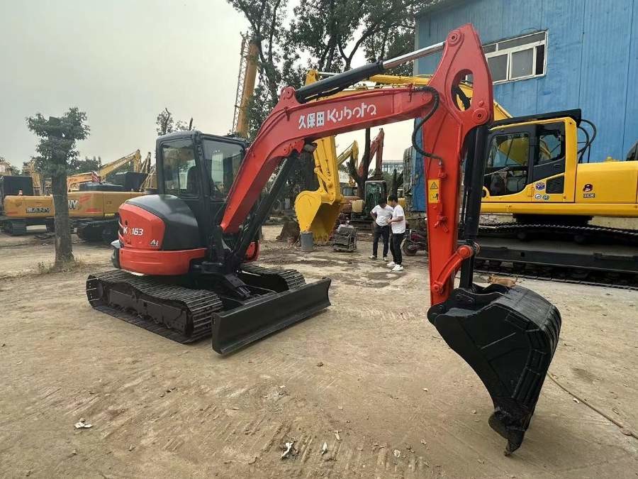 Kubota Kx163 Bagger von hoher Qualität Gebrauchtbagger Kx165 Kx161 Mini Hydraulik
