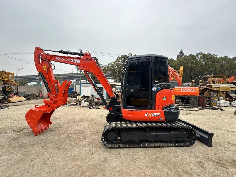 Japan Gebrauchtes Kubota Bagger zum Verkauf Gebraucht KX165-5 Jindongyu Maschinen
