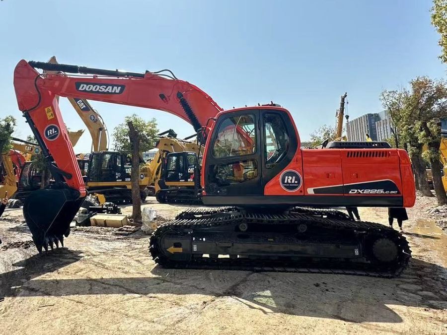Korea Gebraucht Doosan Bagger zum Verkauf Second Hand DX225LC-9C Jindongyu Maschinen
