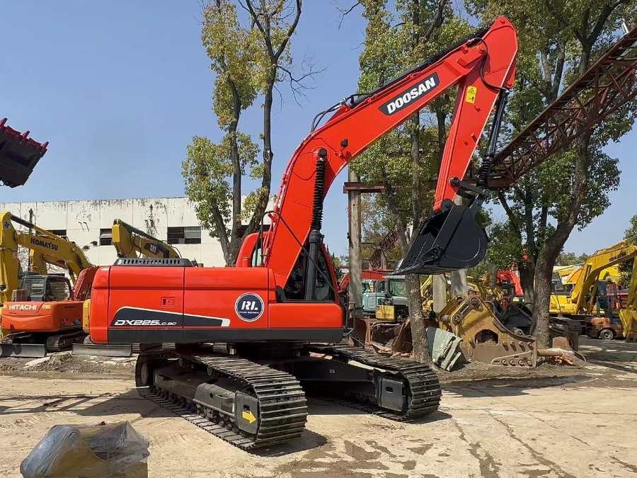 Korea Gebraucht Doosan Bagger zum Verkauf Second Hand DX225LC-9C Jindongyu Maschinen