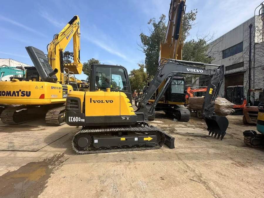 Korea Gebraucht Volvo Bagger zum Verkauf Second Hand EC60D Jindongyu Maschinen