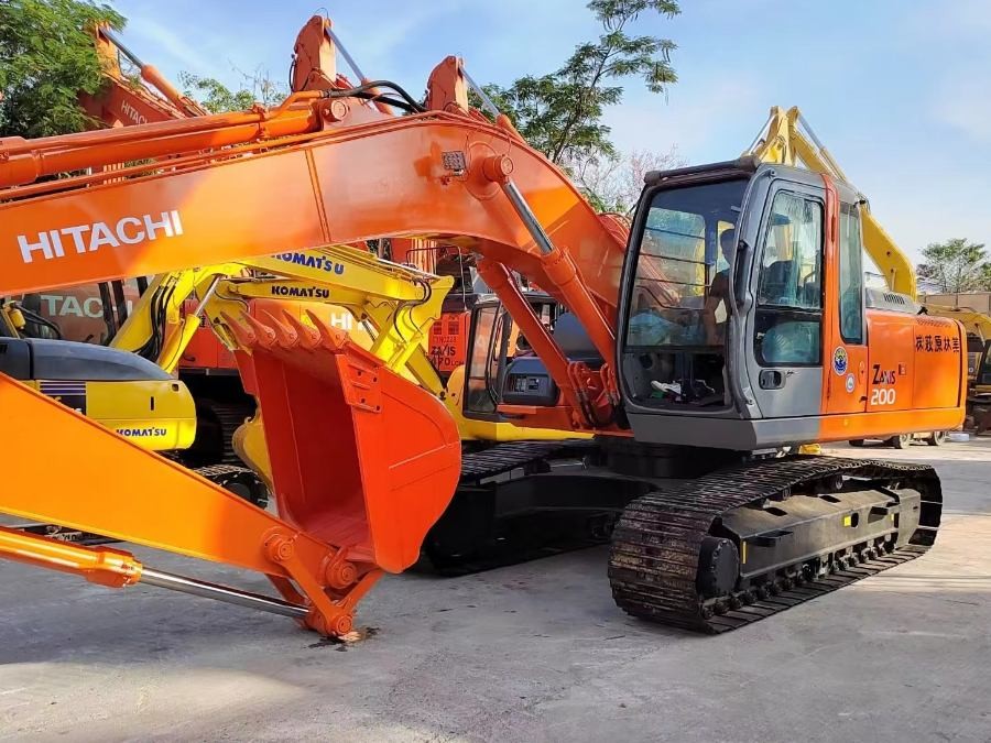 Japan Gebraucht Hitachi Bagger zum Verkauf Second Hand ZX200 Jindongyu Maschinen