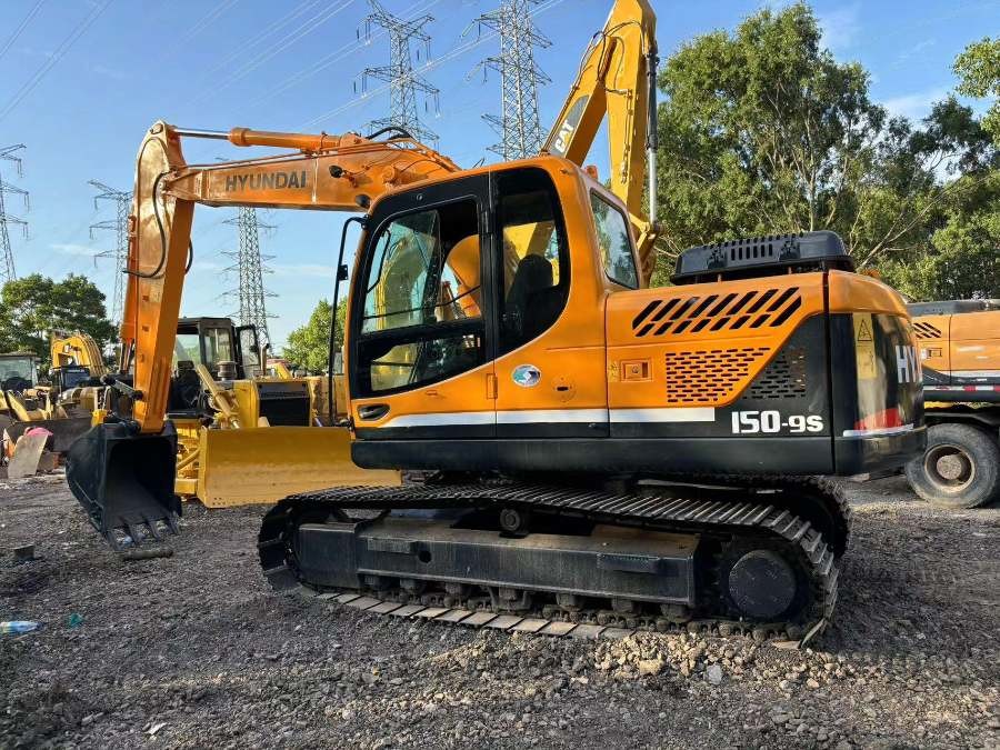 Korea Gebraucht Hyundai Bagger zum Verkauf Gebraucht R150-9s R220LC-9s Jindongyu Maschinen