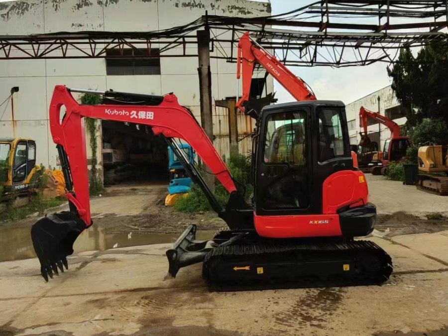 Japan Gebrauchtes Kubota Bagger zum Verkauf Gebraucht KX165 Jindongyu Maschinen