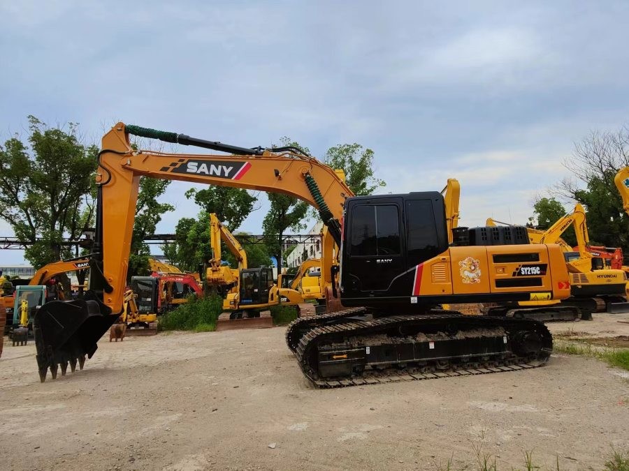 China Gebraucht Sany Bagger zum Verkauf Second Hand SY215CPro Jindongyu Maschinen