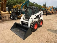 Kleine Bobcat S160 Gebraucht-Skid-Steer-Lader in gutem Zustand