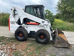 In gutem Zustand Gebraucht Bobcat S300 Gebraucht Mini Skid Steer Loader 80 PS 4 Tonnen